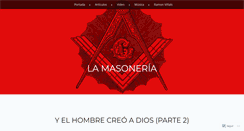 Desktop Screenshot of lamasoneria.com